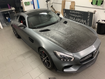 Custom wrap Mercedes